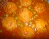 Almôndegas de soja e frango