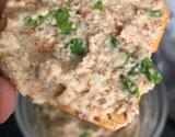 Patê sabor "kibe cru" vegano da Ana