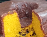 Cobertura para bolo de cenoura com casquinha crocante