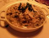 Risoto de abobrinha e limão siciliano