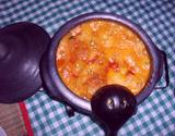 Moqueca de peixe na panela de barro