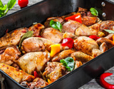 Frango ao forno rápido