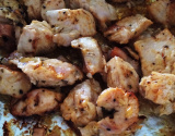 Peito de frango assado delicioso