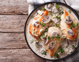 Frango ao Creme de Champignon