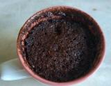 Bolo de caneca de chocolate sem lactose