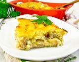 Escondidinho de bacalhau com batata doce