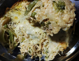 Fricassê de frango com brócolis