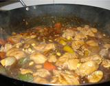 Frango xadrez by Neneli