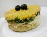 Bacalhau com broa de milho