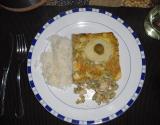 Torta capixaba de bacalhau e repolho
