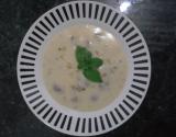 Caldo de batata com bacon