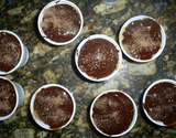 Triplex de amendoim e chocolate