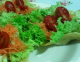 Cesta de parmesão para saladas