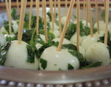 Ovos de codorna com azeite de oliva