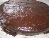 Bolo de maracujá com chocolate