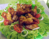 Asinha de galinha frita