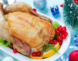 Frango assado ao suco de laranja