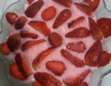 Mousse de morango bem fácil