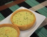 Quiche de alho poró