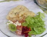 Torta de bacalhau de liquidificador