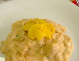 Estrogonofe de frango ao forno
