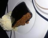 Calda de chocolate que endurece