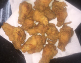 Coxinha da asa empanada sequinha e crocante