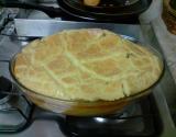Torta de frango com palmito