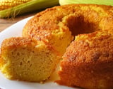 Bolo de milho verde de lata vegano e sem glúten (sem leite de vaca, sem ovo e sem farinha de trigo)