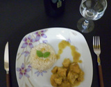 Frango ao curry