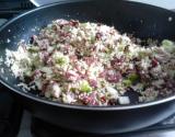 Cuscuz marroquino com carne seca