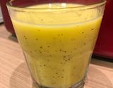 Suco de banana com maracujá