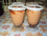 Creme de papaya com cassis