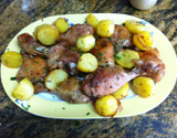 Frango com batata estilo da vovó para impressionar