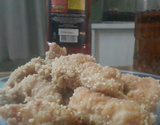 Frango frito empanado 