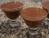 Mousse falso de chocolate