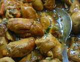 Escabeche de frango hummmm!