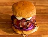 Hambúrguer com Bacon na Grelha
