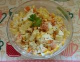 Salada de maionese básica e simples