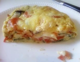 Omelete de berinjela