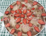 Bolo diet de morangos
