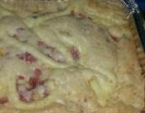 Torta de liquidificar de frango com presunto