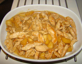 Simples Frango com Maçãs