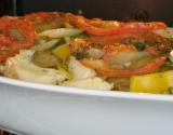 Bacalhau em camadas