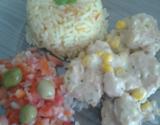 Lingüiça de frango com requeijão