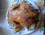 Frango recheado diferente