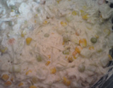 Galinha picante cremosa