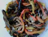Salada de berinjela picante e deliciosa