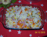 Arroz de forno cremoso