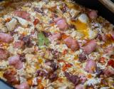 Arroz carreteiro delícia (com sobras de churrasco)